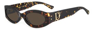 Óculos de sol Dsquared2 D2 0150/G/S Castanho Tamanho: 54X21