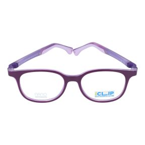 Óculos graduados Nano Silicona NAO3071246SC Lilás Quadrada - 2