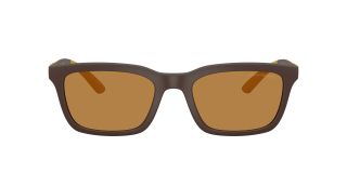 Óculos de sol Emporio Armani 0EA4249U Castanho Retangular - 2