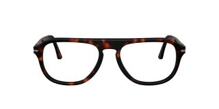 Óculos graduados Persol 0PO3368V Castanho Aviador - 2