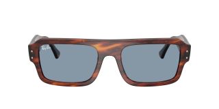 Óculos de sol Ray Ban 0RB4454 LUKAS Castanho Retangular - 2