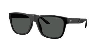 Óculos de sol Emporio Armani 0EA4243 Preto Quadrada - 1
