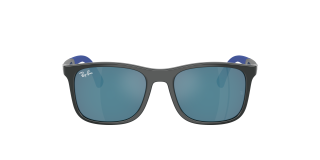 Óculos de sol Ray Ban Junior 0RJ9084S Azul Quadrada - 2