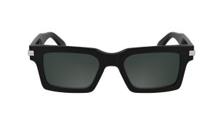 Óculos de sol Calvin Klein CK25503S Preto Retangular - 2