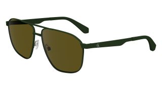 Óculos de sol Calvin Klein CKJ24202S Verde Retangular - 1