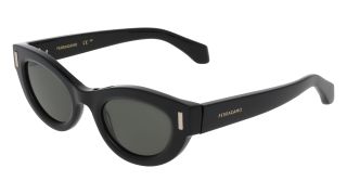 Óculos de sol SALVATORE FERRAGAMO SF2062SE Preto Borboleta - 1