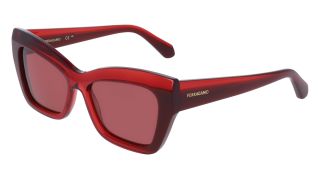 Óculos de sol SALVATORE FERRAGAMO SF2065S Transparente Tamanho: 54X16