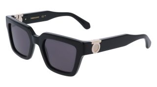 Óculos de sol SALVATORE FERRAGAMO SF2066S Preto Tamanho: 52X21