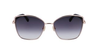 Óculos de sol SALVATORE FERRAGAMO SF312SR Dourados Quadrada - 2
