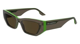Óculos de sol Karl Lagerfeld KL6160S Cinzento Retangular - 1