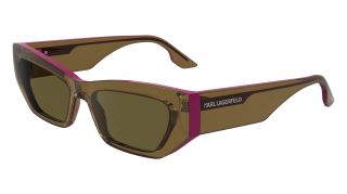 Óculos de sol Karl Lagerfeld KL6160S Castanho Retangular - 1