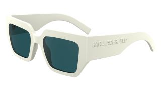 Óculos de sol Karl Lagerfeld KL6166S Branco Retangular - 1