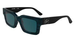 Óculos de sol Karl Lagerfeld KL6182S Azul Retangular - 1