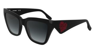 Óculos de sol Karl Lagerfeld KL6184S Preto Retangular - 1