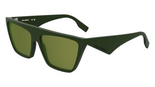 Óculos de sol Karl Lagerfeld KL6186S Verde Retangular - 1