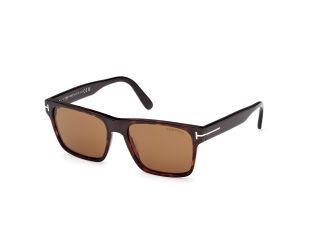 Óculos de sol Tom Ford FT1205 CALDER Castanho Quadrada - 1