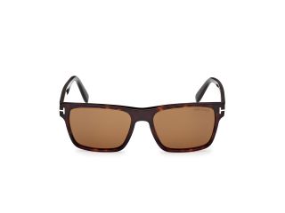 Óculos de sol Tom Ford FT1205 CALDER Castanho Quadrada - 2