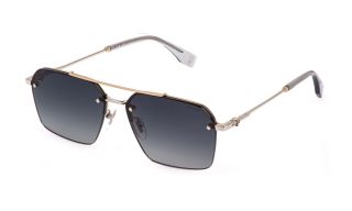 Óculos de sol Police SPLQ90 FORCE 9 Dourados Aviador