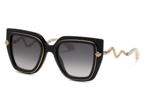 Óculos de sol Roberto Cavalli SRC097M Preto Borboleta