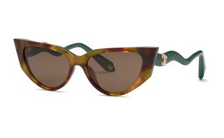 Óculos de sol Roberto Cavalli SRC128M Castanho Borboleta