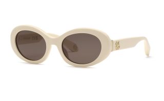 Óculos de sol Roberto Cavalli SRC142M Beige Ovalada