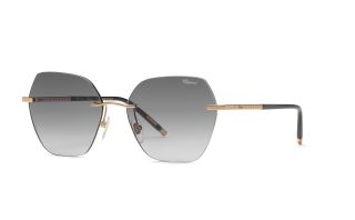 Óculos de sol Chopard SCHL88M Dourados Quadrada