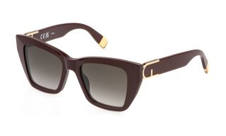 Óculos de sol Furla SFU882 Grená Quadrada