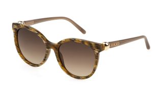 Óculos de sol Furla SFU887 Castanho Redonda