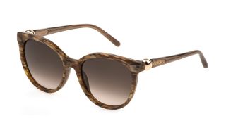 Óculos de sol Furla SFU887 Castanho Redonda