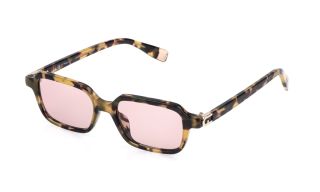 Óculos de sol Furla SFU971 Grená Quadrada