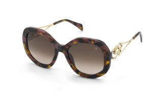 Óculos de sol Blumarine SBM892 Castanho Quadrada
