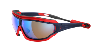 Óculos de sol Evil Eye E005 FUSOR PRO E005 Azul Retangular - 1