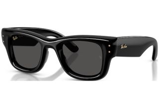Óculos de sol Ray Ban 0RB4940 WAYFARER PUFFER Preto Quadrada - 1