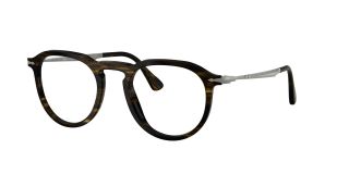Óculos graduados Persol PIER 0PO3387V Preto Tamanho: 51X21