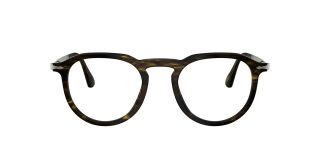Óculos graduados Persol 0PO3387V Preto Retangular - 2