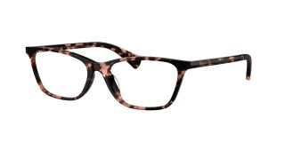 Óculos graduados Ralph Lauren 0RA7187U Rosa/Vermelho-Púrpura Tamanho: 55X16