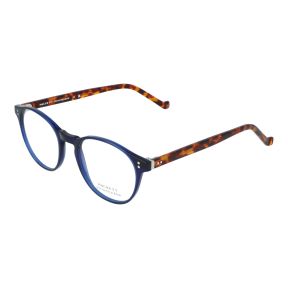 Óculos graduados Hackett Bespoke HEB218 Azul Redonda - 1