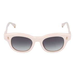 Óculos de sol Furla SFU986 Rosa/Vermelho-Púrpura Redonda - 2
