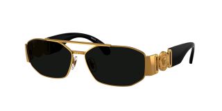 Óculos de sol Versace 0VE2287 Dourados Tamanho: 58X14
