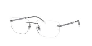 Óculos graduados Ray Ban 0RX3768V Prateados Quadrada - 1