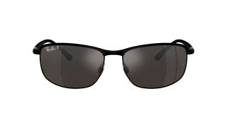 Óculos de sol Ray Ban 0RB3671CH Preto Retangular - 2