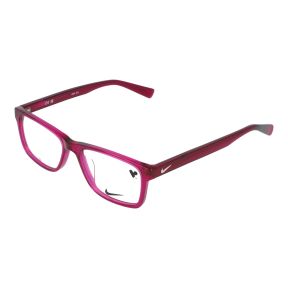 Óculos graduados NIKE JR. NK1000C Rosa/Vermelho-Púrpura Retangular - 1