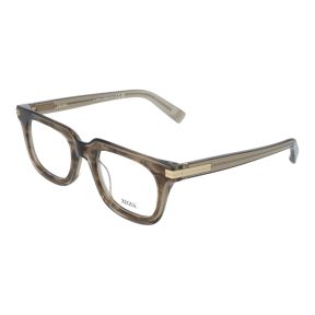Óculos graduados Ermenegildo Zegna EZ5328 Castanho Quadrada - 1