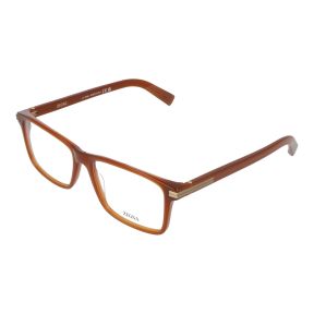Óculos graduados Ermenegildo Zegna EZ5333 Castanho Retangular - 1