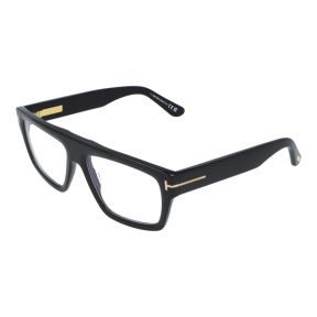 Óculos graduados Tom Ford FT6084-B Preto Retangular - 1