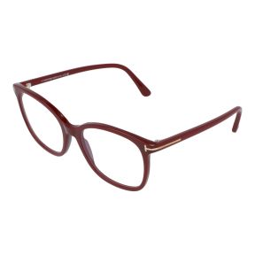 Óculos graduados Tom Ford FT6089-B Vermelho Quadrada - 1