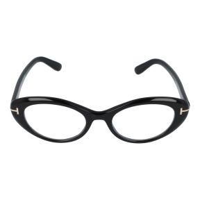 Óculos graduados Tom Ford FT6092-B Preto Ovalada - 2
