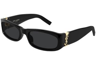 Óculos de sol Yves Saint Laurent SL M152 Preto Retangular - 1