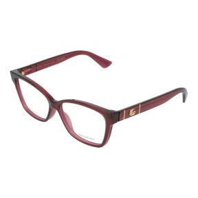 Óculos graduados Gucci GG0634O Rosa/Vermelho-Púrpura Retangular - 1