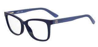 Óculos graduados LOVE MOSCHINO MOL660 Azul Quadrada - 1